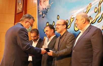 کسب رتبه برتر اداره کل بیمه سلامت مازندران در جشنواره شهید رجایی